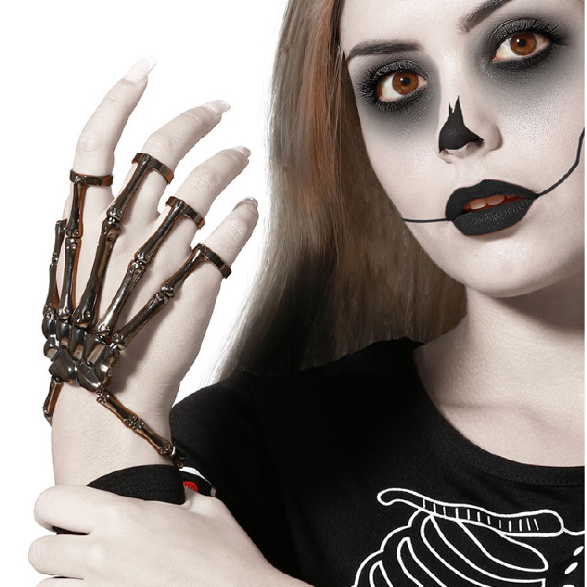 Pulseira Mão de Esqueleto