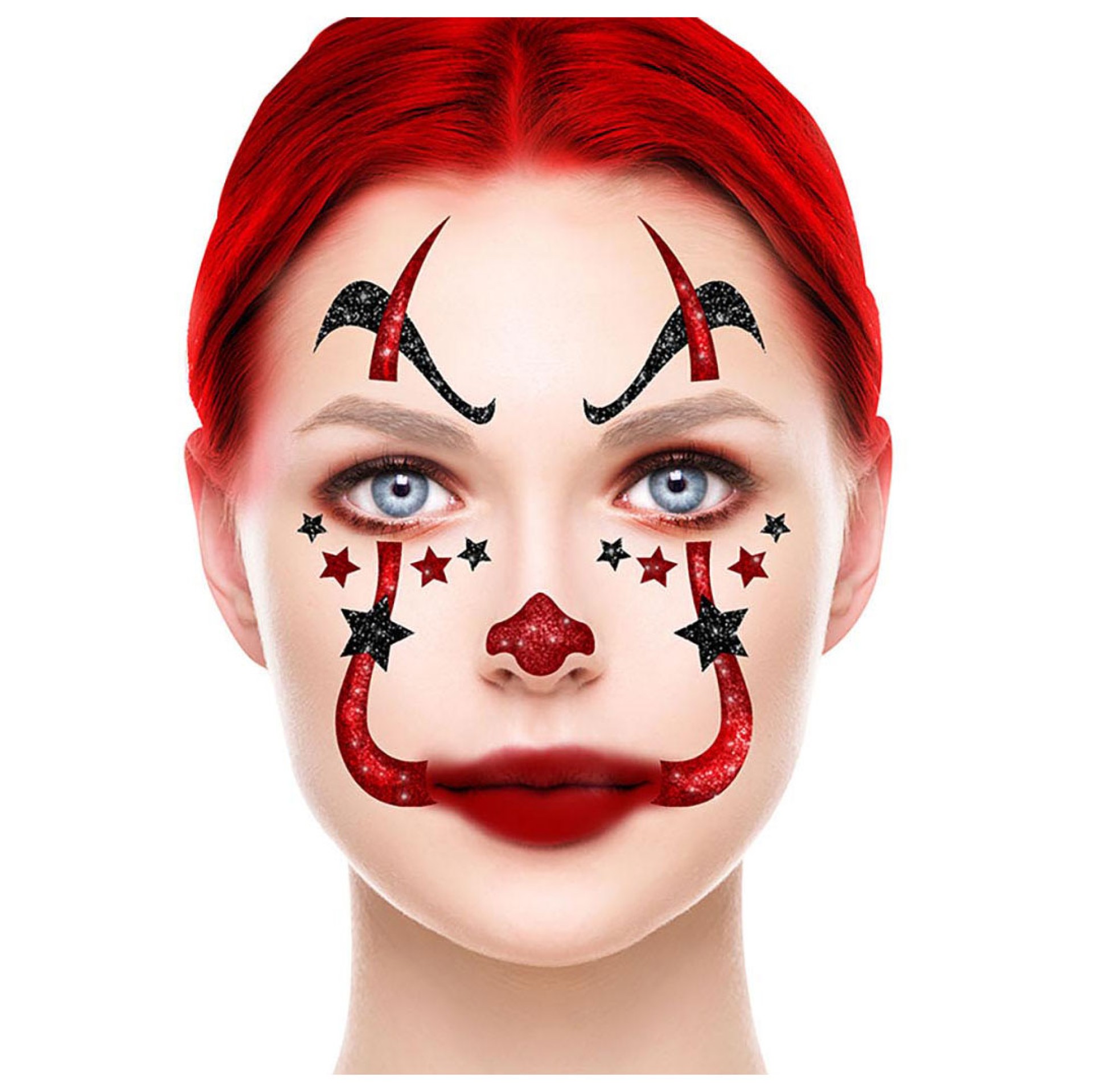 Adesivos Faciais It Clown