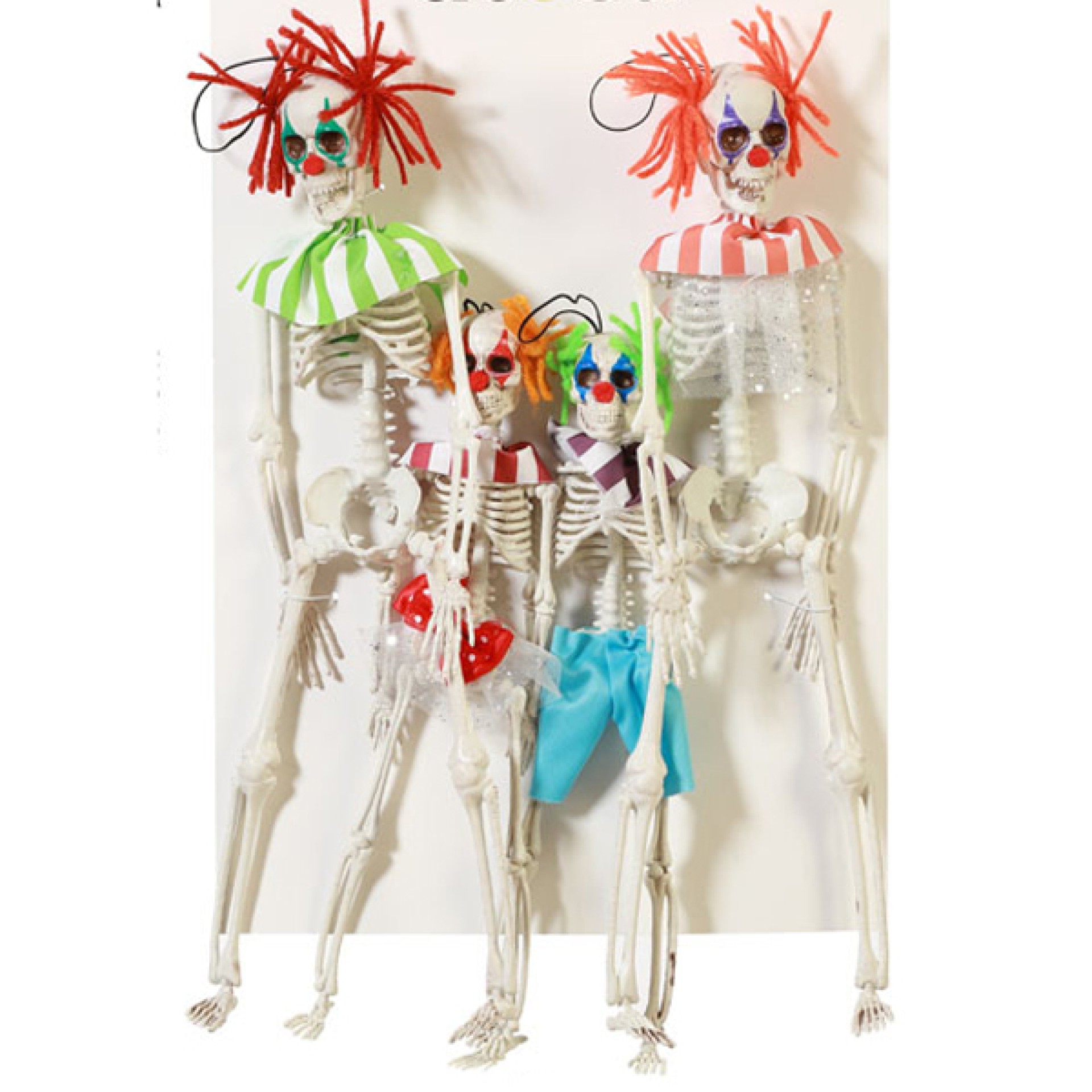Esqueletos Familia de Palhaços