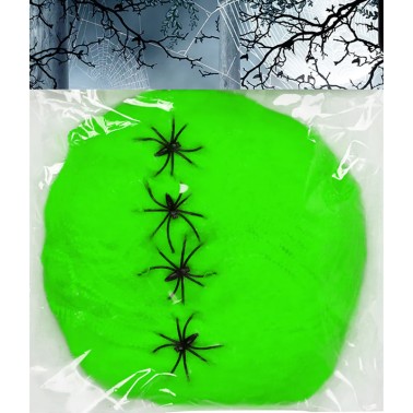Teia Aranha Verde