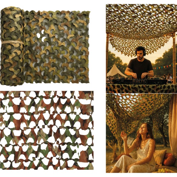Rede Decorativa Camuflagem
