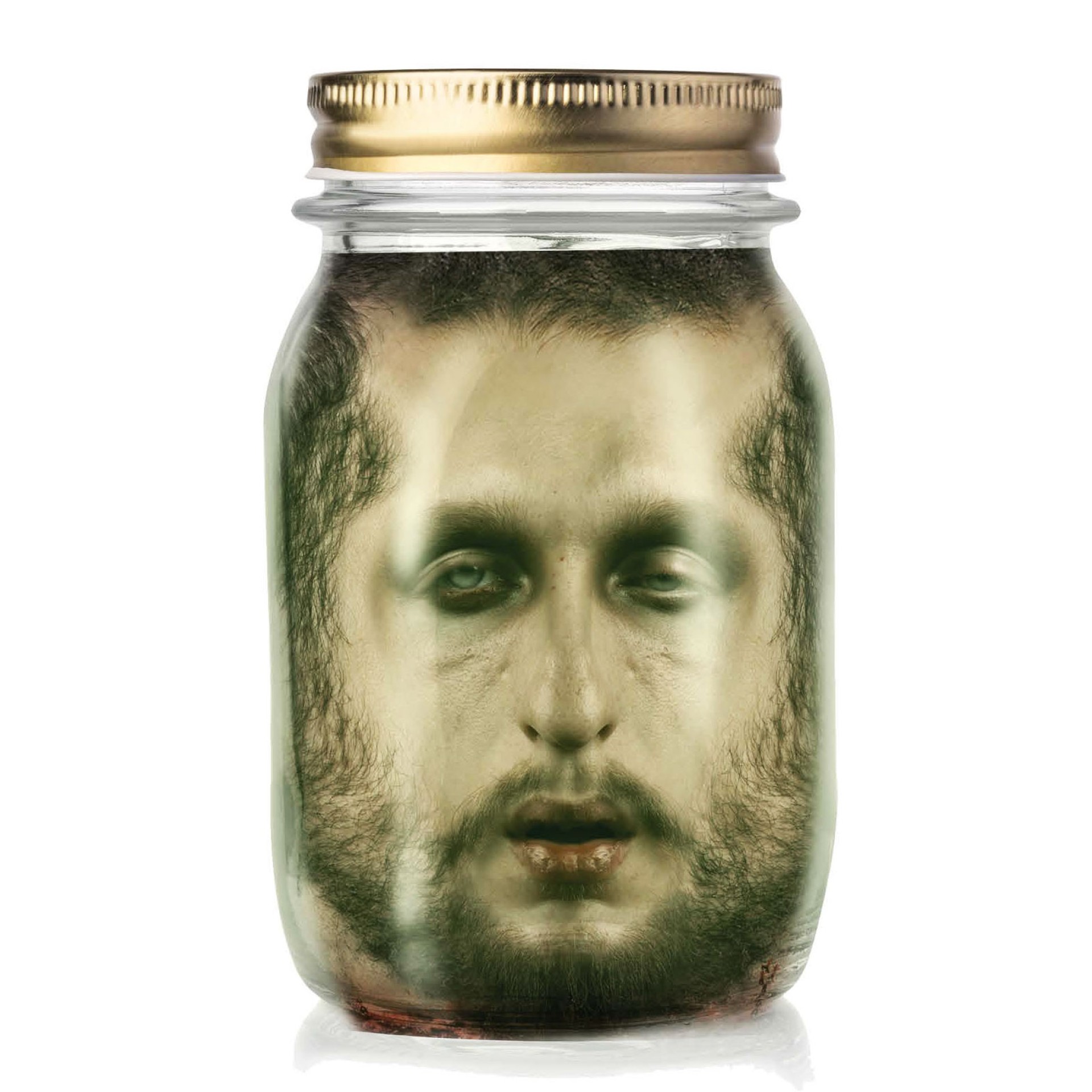 Cabeça no Frasco ilusão