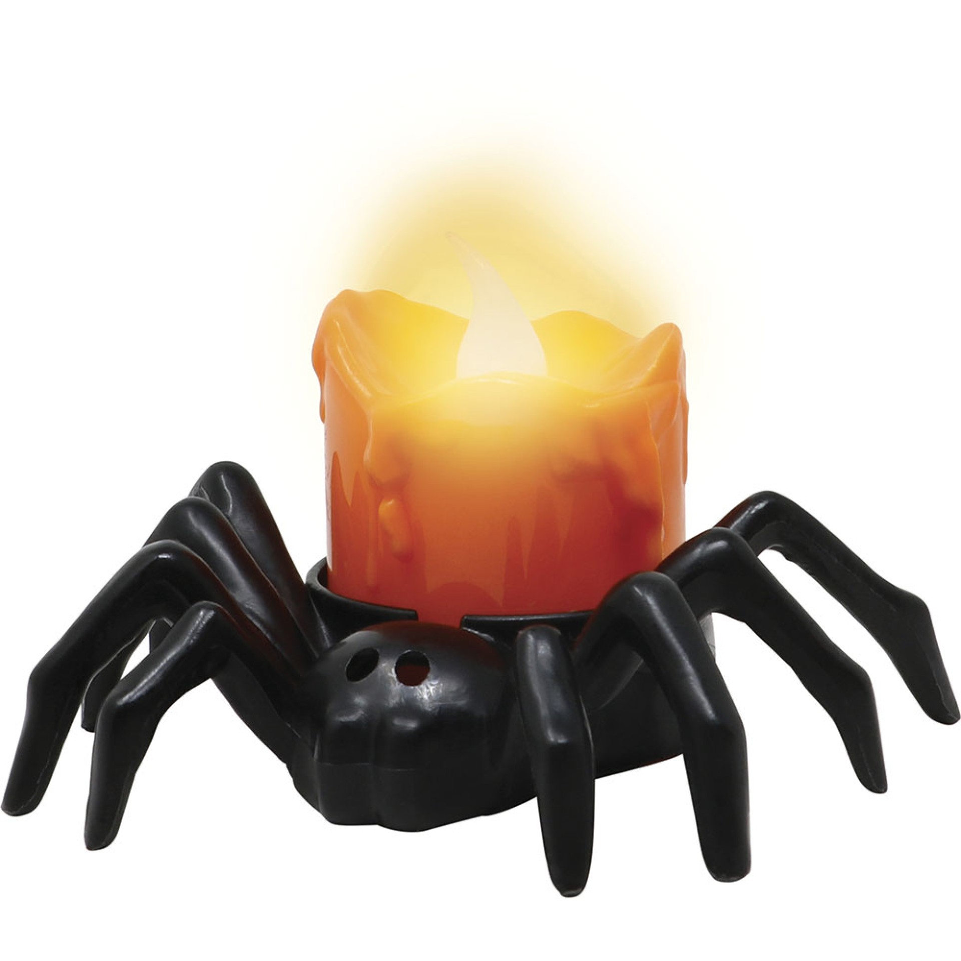 Aranha Vela com Luz 9cm