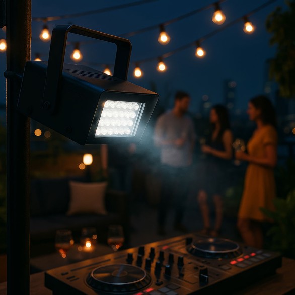 Foco de Luz Flash Strob