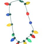 Colar Natal Lâmpadas Coloridas