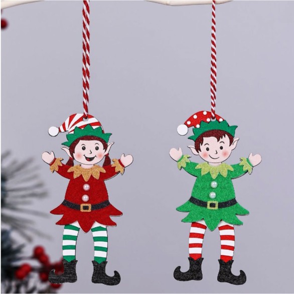 Pendente Natal Duende Sortido