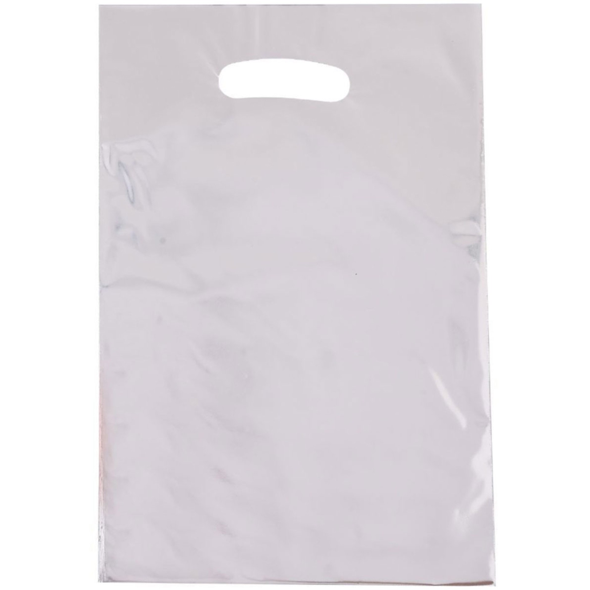 Sacos Doces Prateados 10 Unid