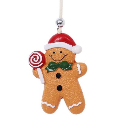Pendente Natal Gingerbread Sortido