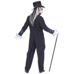 Fato Vampiro Vitoriano Azul