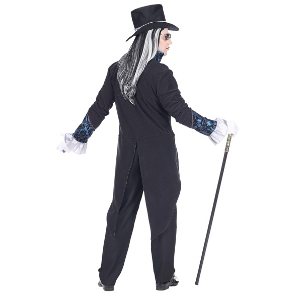 Fato Vampiro Vitoriano Azul