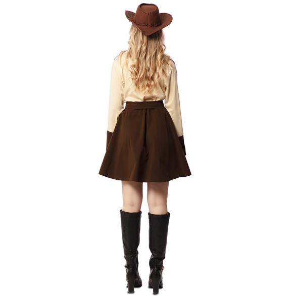 Fato Cowgirl do Faroeste