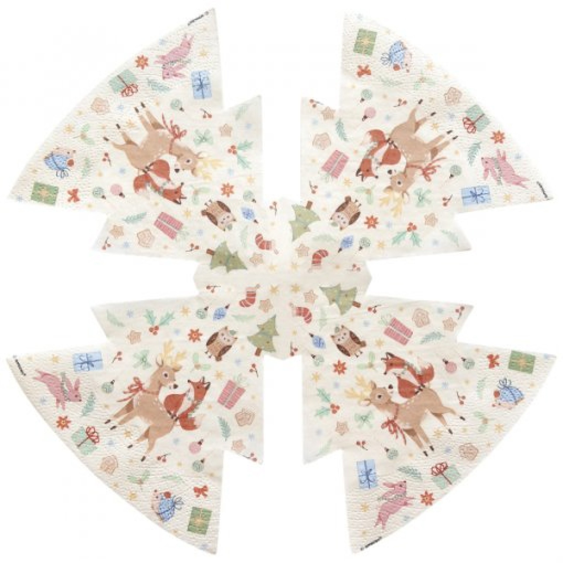 Guardanapos Winter Woodland Natal 16 Unid