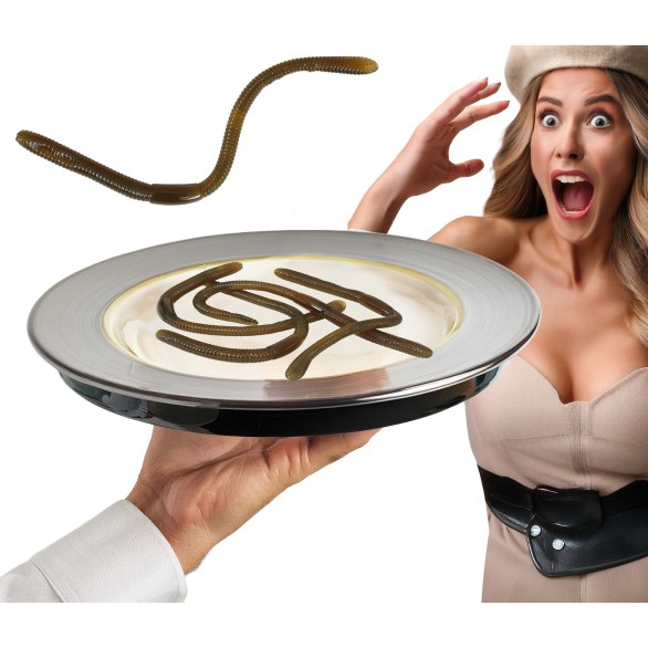 Minhocas  Viscosas 4 Unid