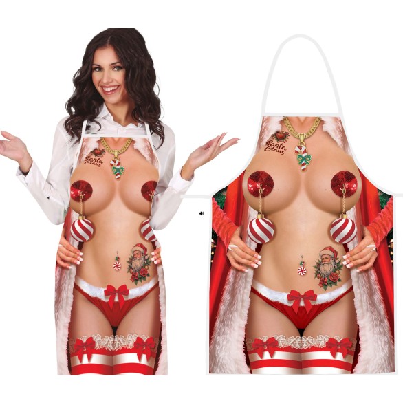 Avental Miss Santa Claus