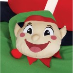 Fato Pai Natal s Costas Duende Iluso