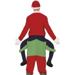 Fato Pai Natal s Costas Duende Iluso