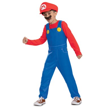 Fato Super Mrio Game Menino