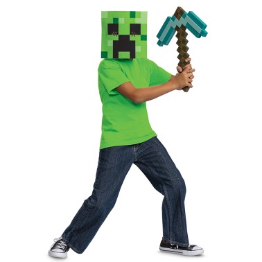 Kit Minecraft Mscara e Picareta
