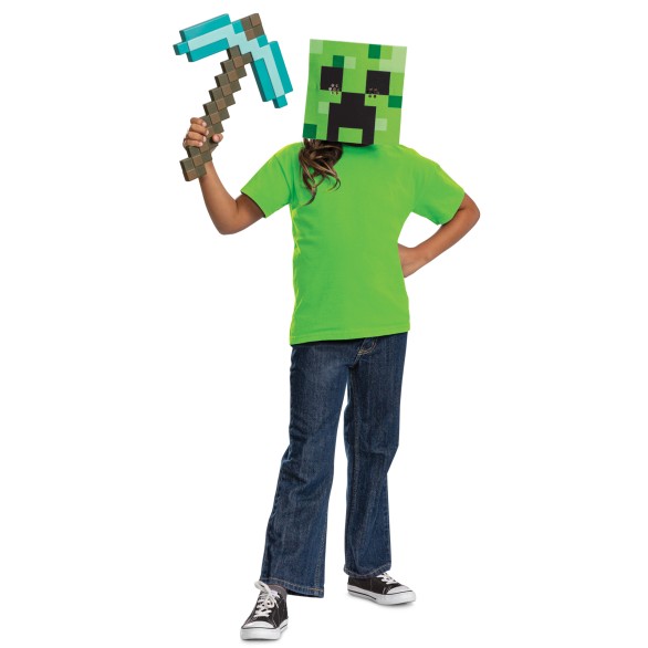 Kit Minecraft Mscara e Picareta