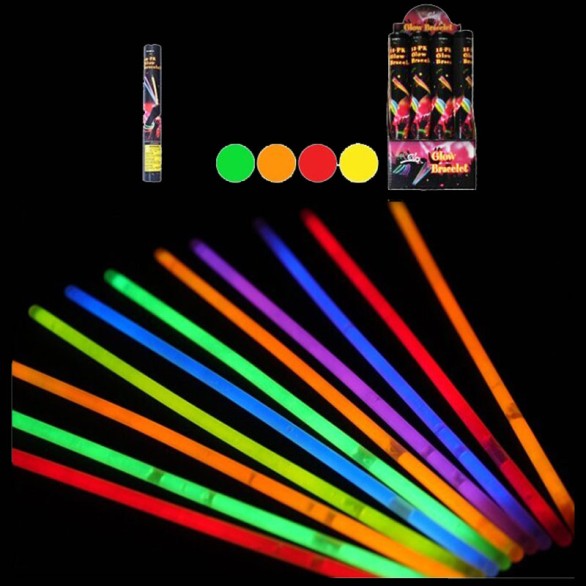 Pulseiras Luminosas Glow PACK 10 Unid