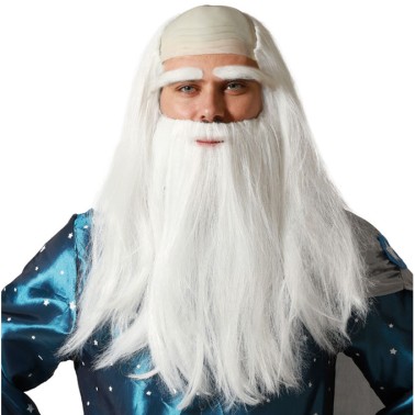 Peruca e Barba Marcial Arts Master