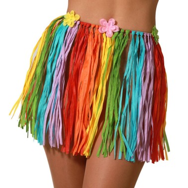 Saia Havaiana Rafia Multicolor