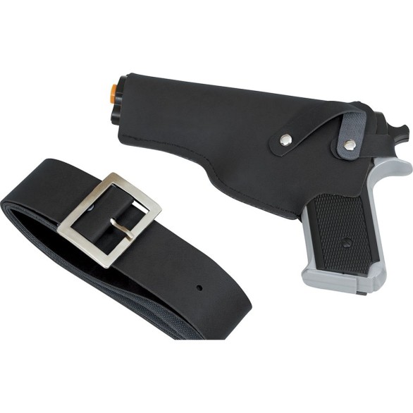 Pistola com Coldre e Cinto Pol�cia
