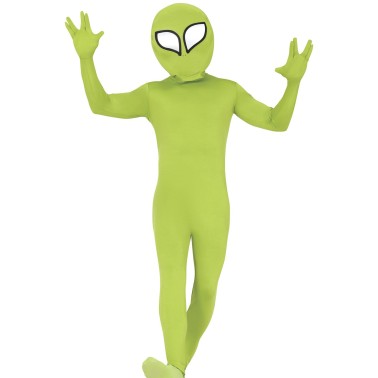 Fato Alien Verde Homem