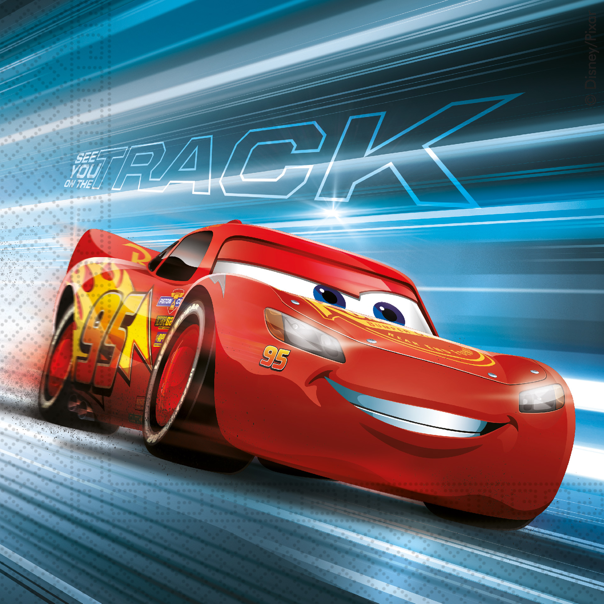 Guardanapos Cars Faisca MCQueen 20 Unid