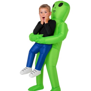 Fato Alien Verde Ilus�o Infantil
