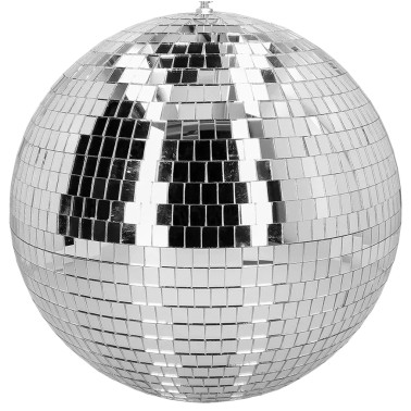 Bola Espelhos Prata 40cm XL