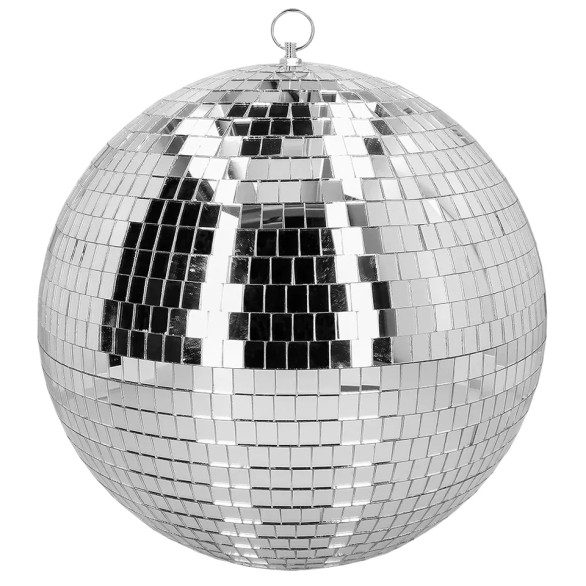 Bola Espelhos Prata 40cm XL