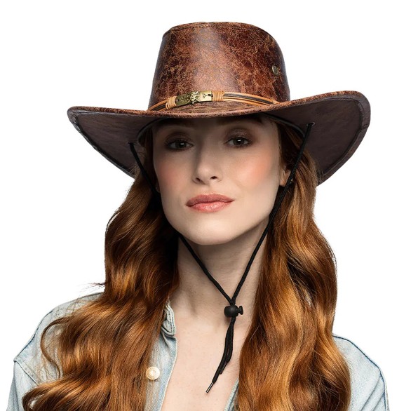 Chapéu Cowboy Tipo Pele