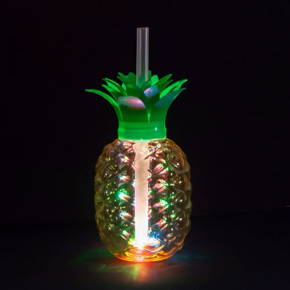 Copo Ananás Com Luz