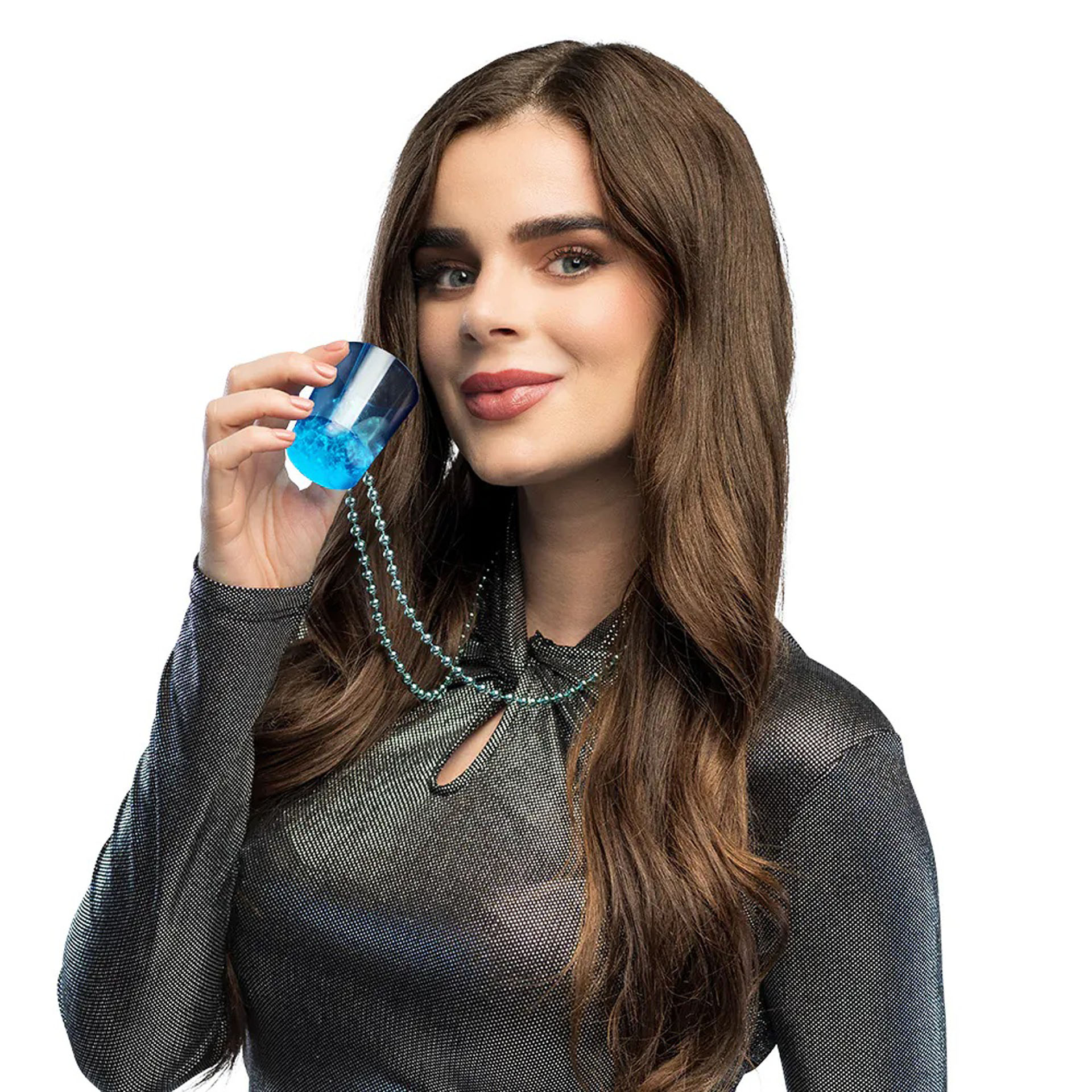 Colar Copo Shot Com Luz