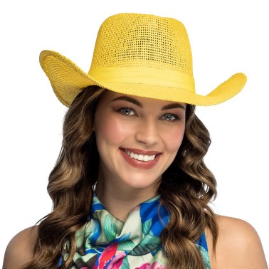Chap�u Cowboy Sunny Amarelo