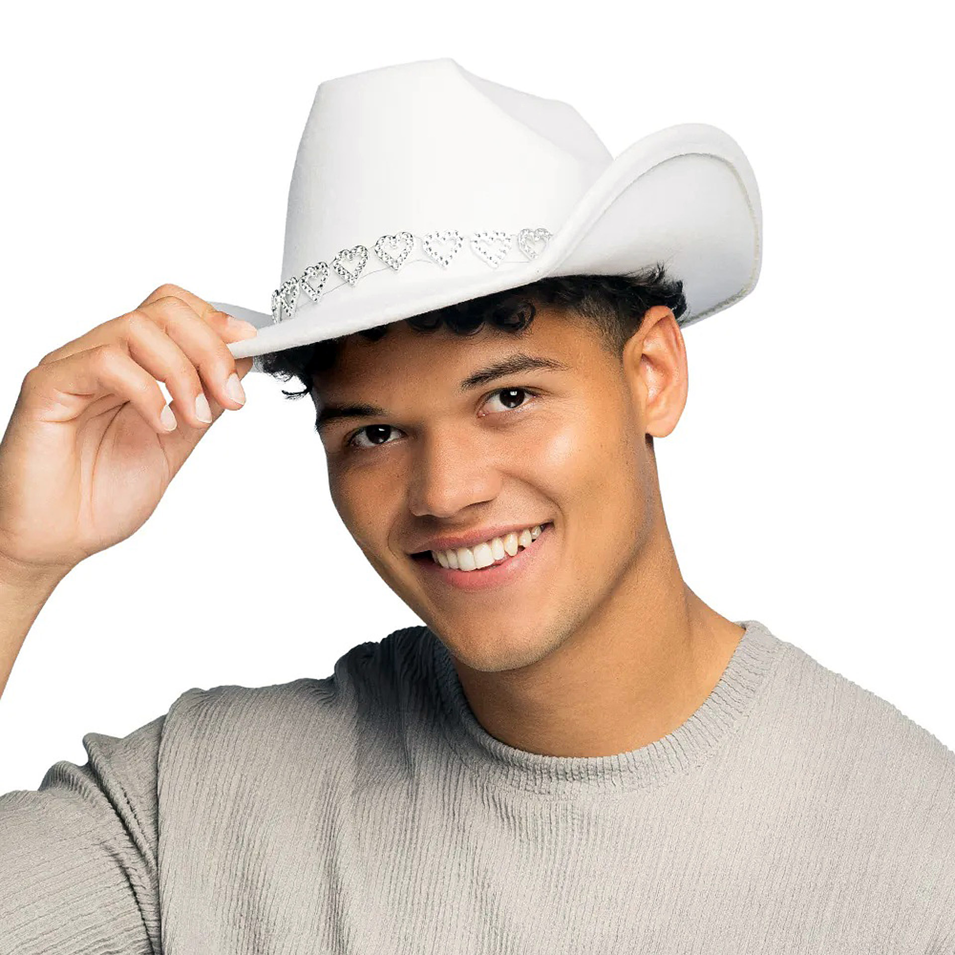 Chapéu Cowboy Jamie Branco