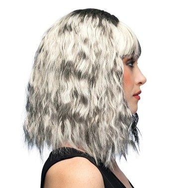 Peruca Cruella duas cores