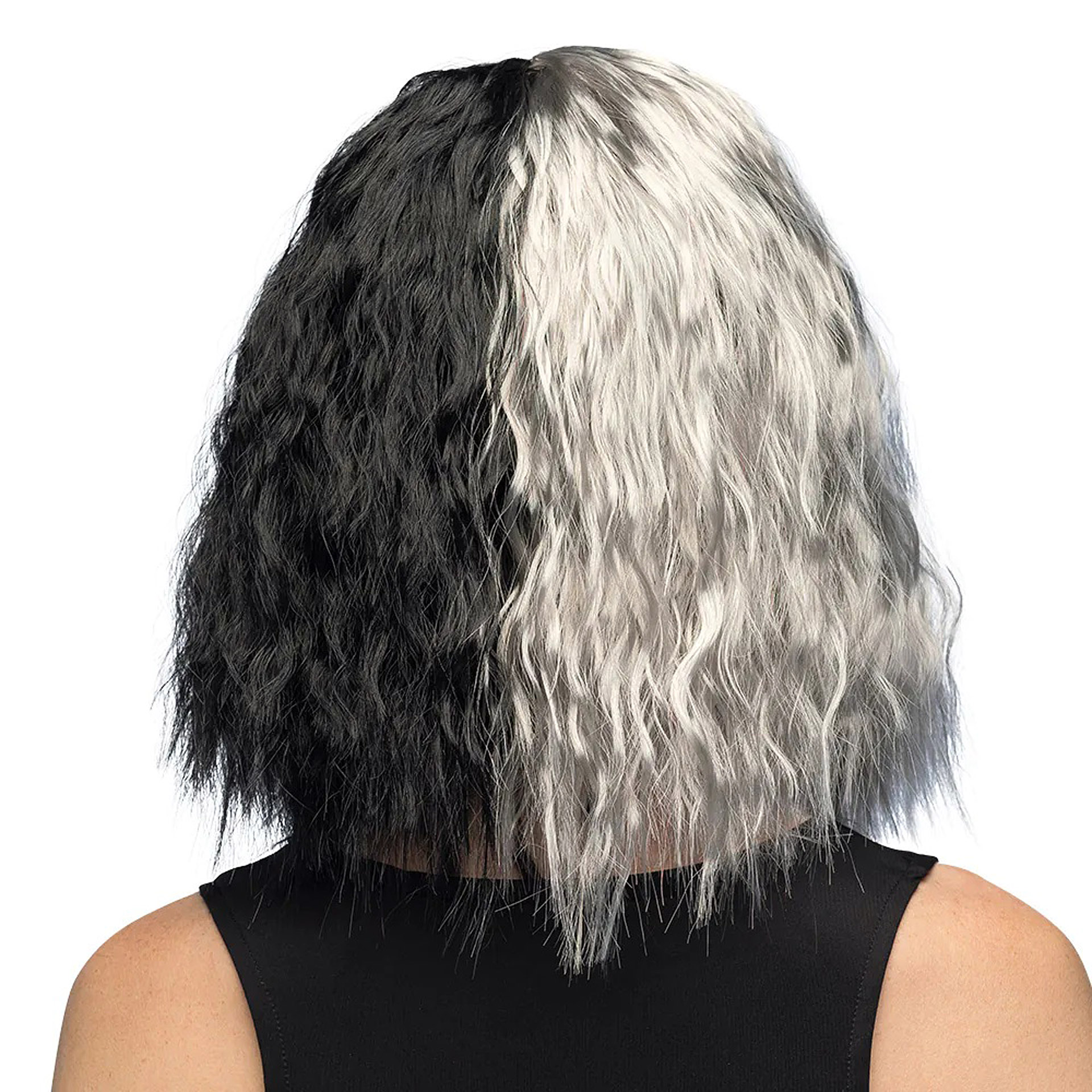 Peruca Cruella duas cores