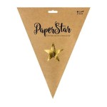 Estrela Dourada Natal 45cm