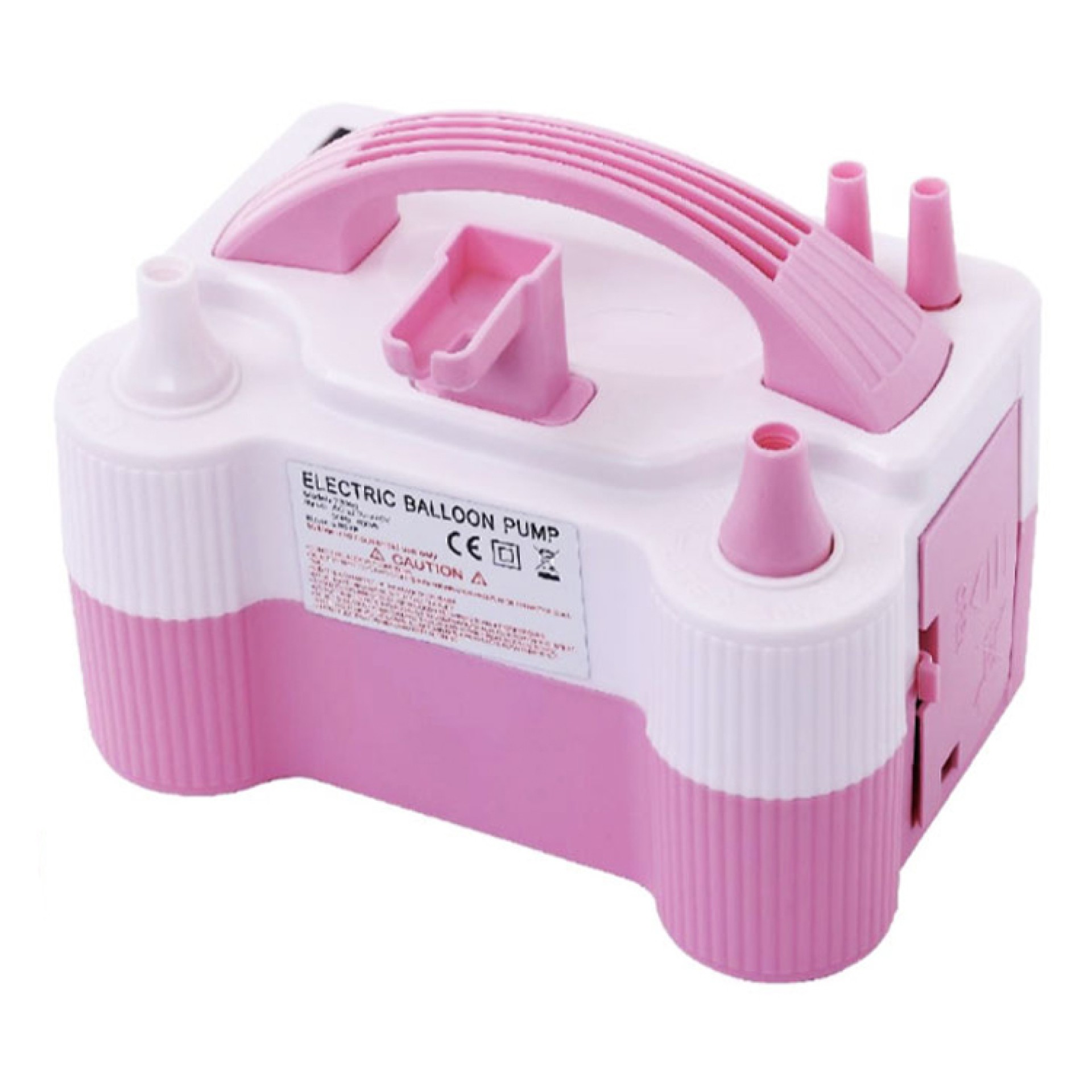 Bomba Electrica Encher Balões Rosa