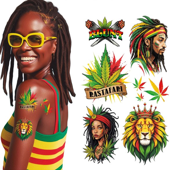 Tatuagens Jamaica Rastafari