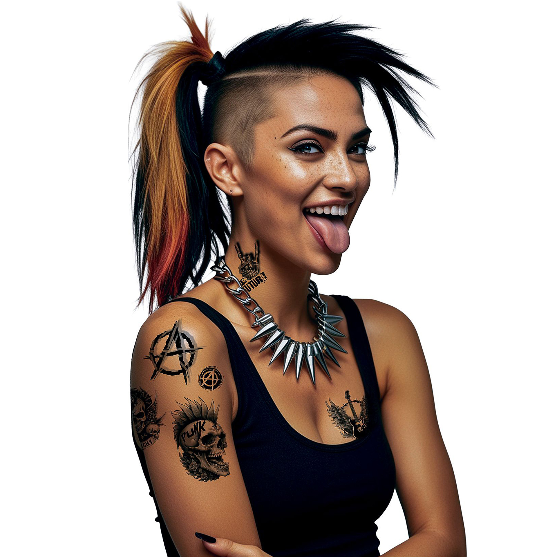 Tatuagens Punk Skull