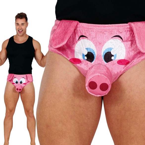 Cuecas Porquinho Rosa