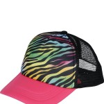 Boné Colorido Zebra Pop