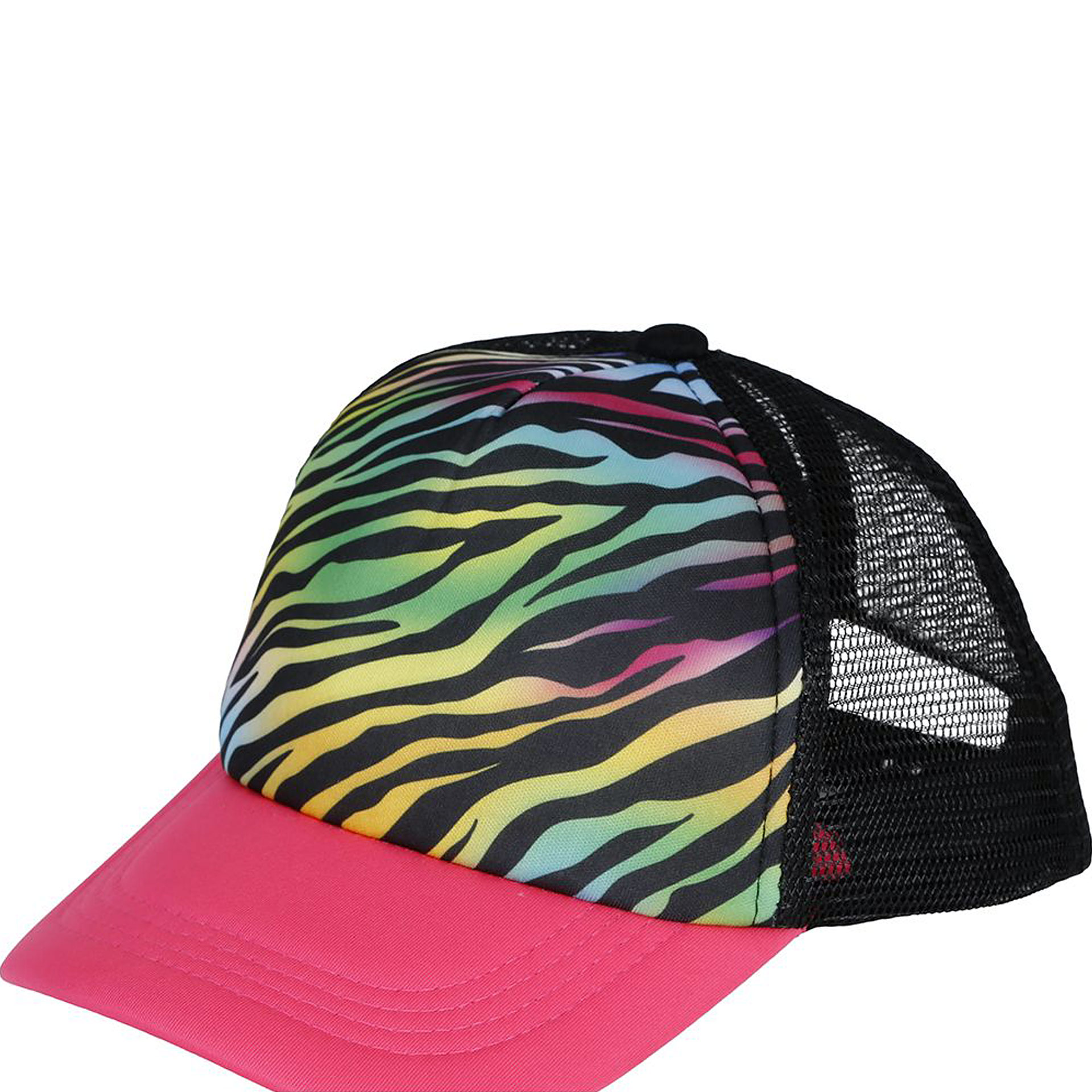 Boné Colorido Zebra Pop