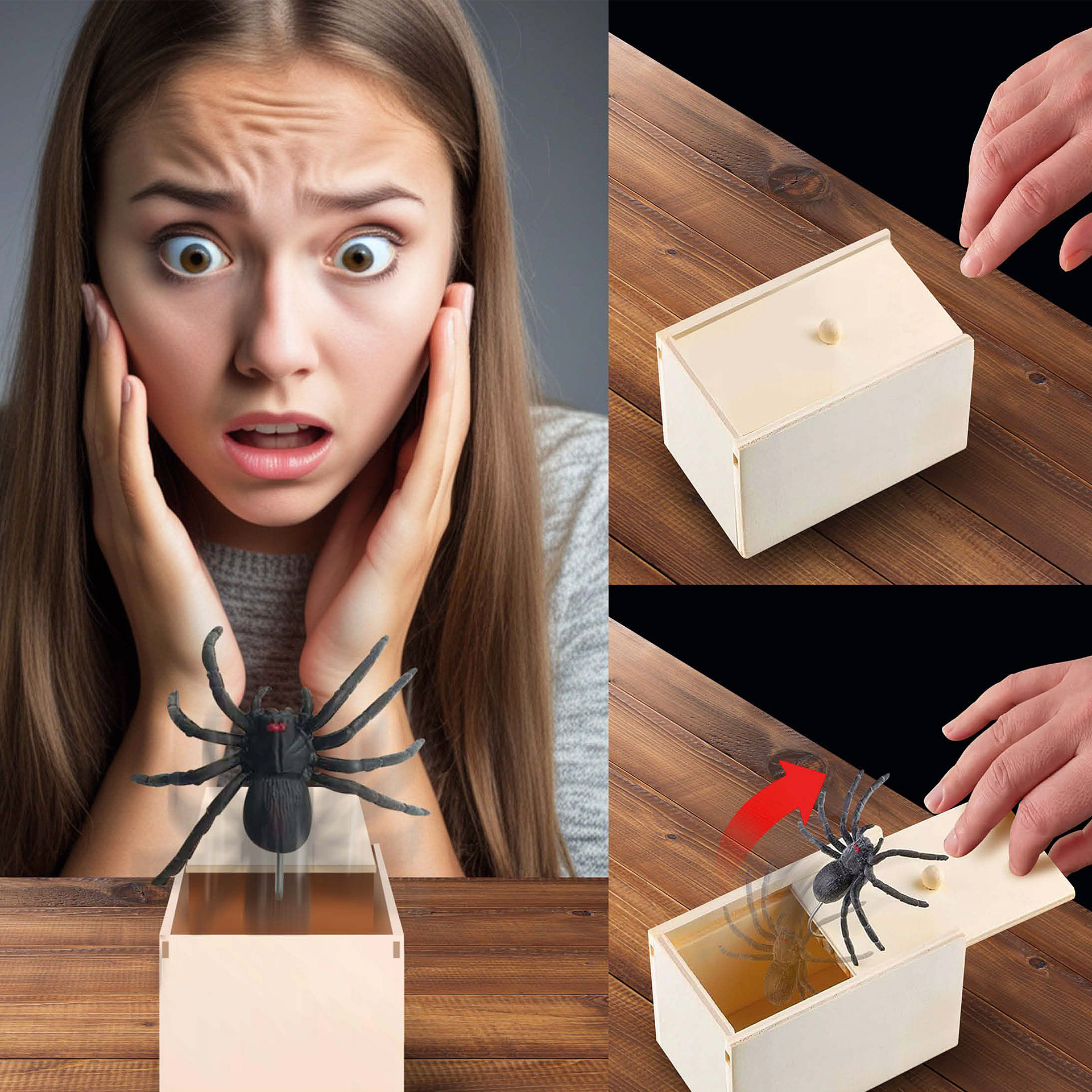 Caixa Aranha Surpresa