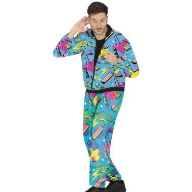 Fato Treino anos 80 Colorido