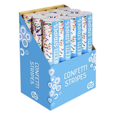 Lança Confettis Coloridos 28cm Lança Confettis Coloridos 28cm