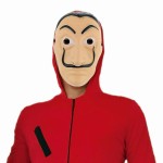 Máscara Ladrão Papel